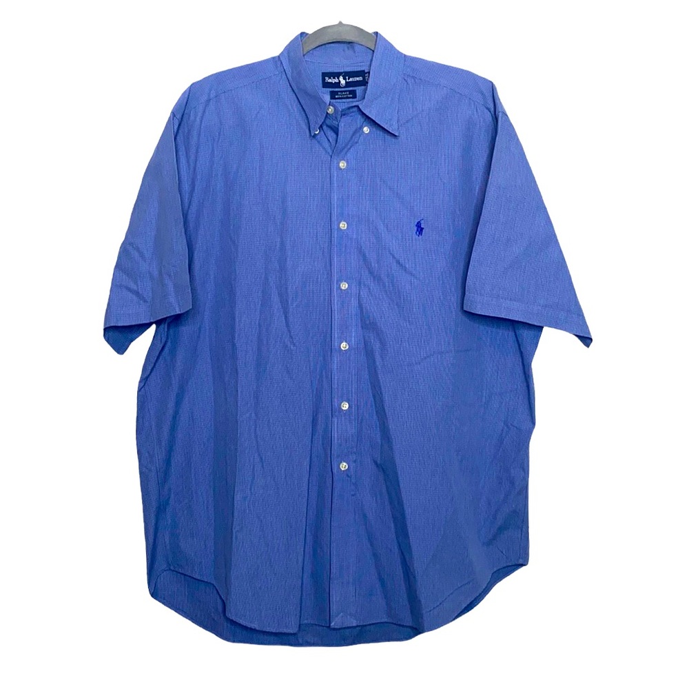 Ralph Lauren Blue Casual Button Down Shirt